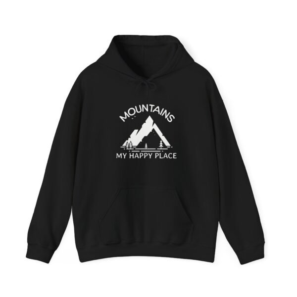 Mountains: My Happy Place | Outdoor Lover | Hiker | Unisex - Hoodie - Image 6