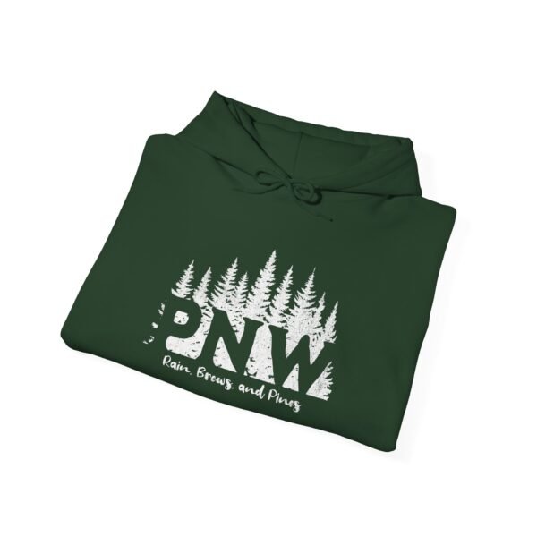 Rain Brews and Pines | Pacific Northwest Sweater | Unisex - Hoodie - Image 3