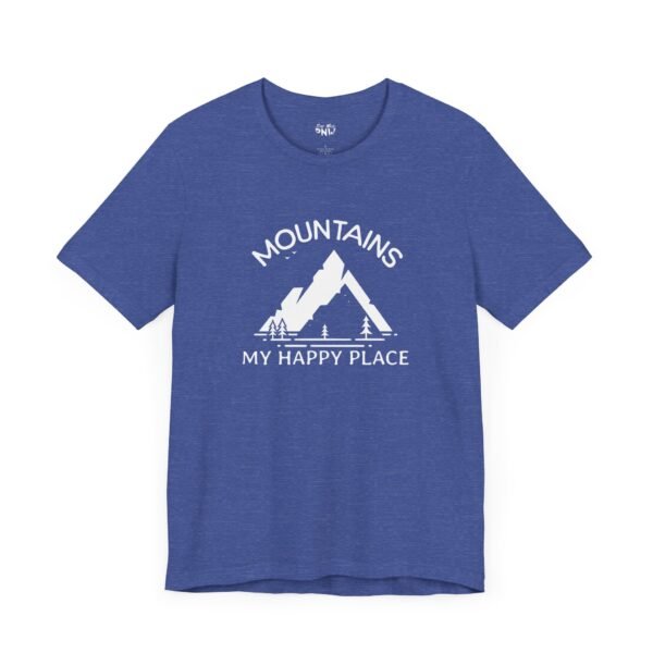 Mountains: My Happy Place | Nature Lover | Outdoor Vibes | Unisex - Shirt - Image 15