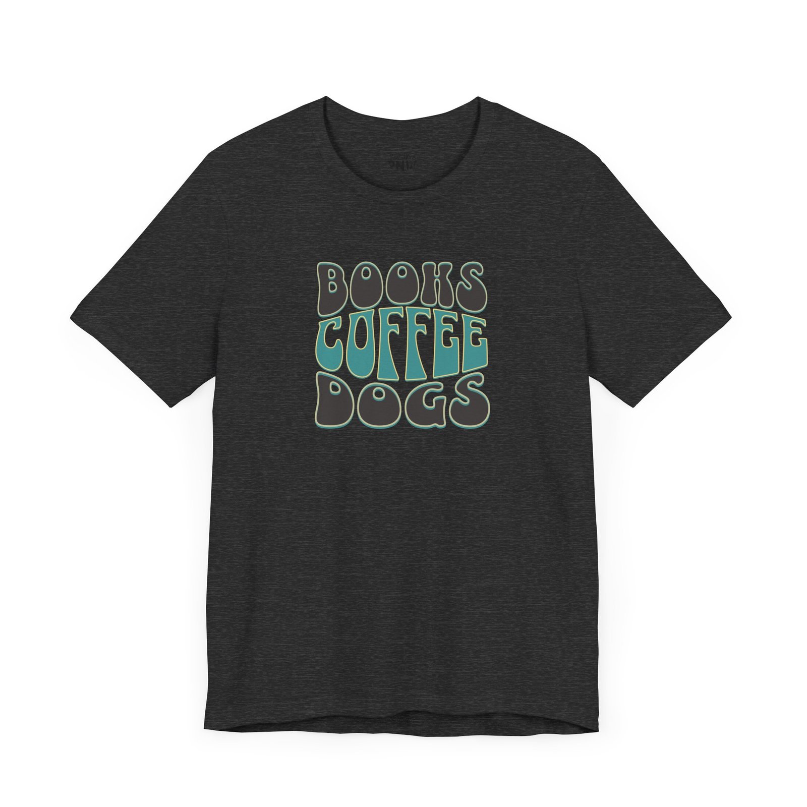 Books Coffee Dogs Retro Style | Dog Lover | Coffee Lover | Unisex - Shirt - Image 9