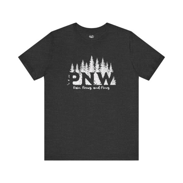 Rains Brews and Pines | Hiking Tee | Outdoors | Unisex - Shirt - Image 17