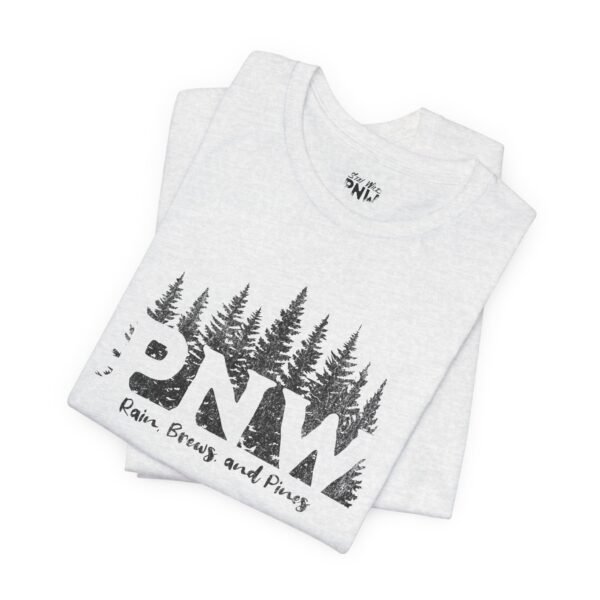 Rains Brews and Pines | Hiking Tee | Outdoors | Unisex - Shirt - Image 7