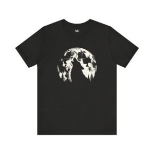 Lunar Echo: Embrace The Call of the Wild | Camping Tee | Unisex – Shirt