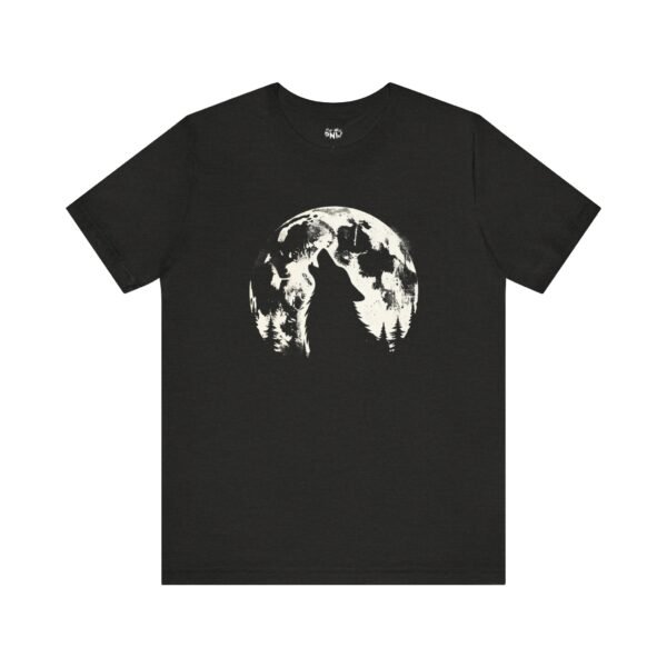 Lunar Echo: Embrace The Call of the Wild | Camping Tee | Unisex - Shirt - Image 2