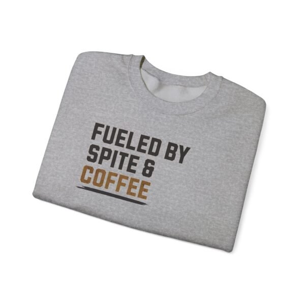 Fueled By Spite & Coffee | Coffee Lover Sweatshirt | Unisex - Sweater - Image 9