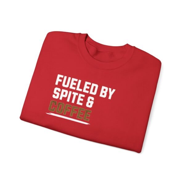 Fueled By Spite & Coffee | Coffee Lover Sweatshirt | Unisex - Sweater - Image 11