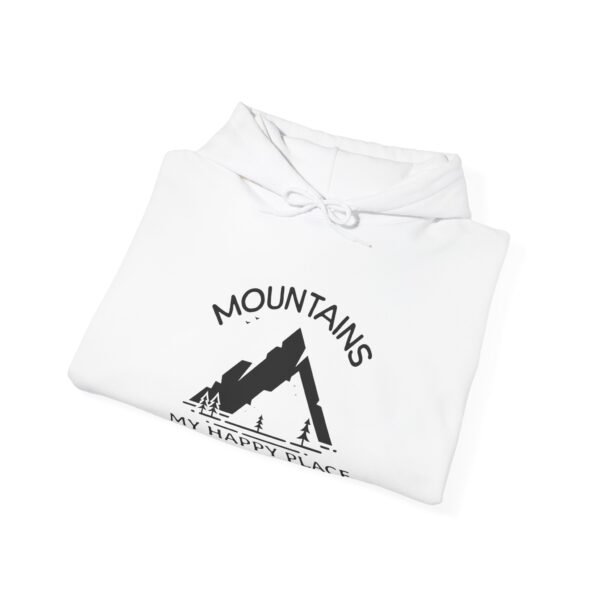 Mountains: My Happy Place | Outdoor Lover | Hiker | Unisex - Hoodie - Image 5