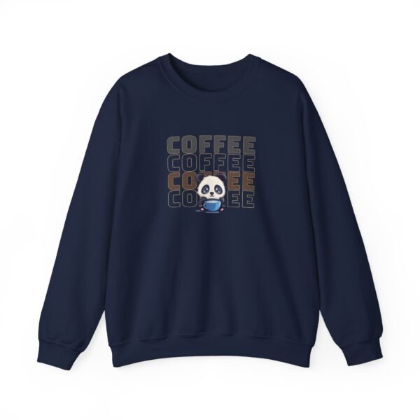 Panda Coffee | Coffee Lover Sweatshirt | Unisex - Sweater - Image 8