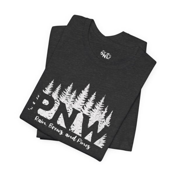 Rains Brews and Pines | Hiking Tee | Outdoors | Unisex - Shirt - Image 19