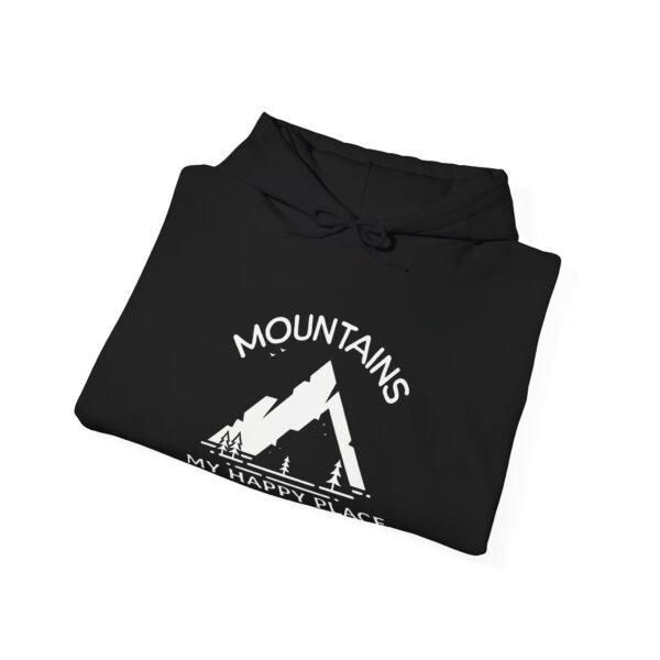 Mountains: My Happy Place | Outdoor Lover | Hiker | Unisex - Hoodie - Image 7