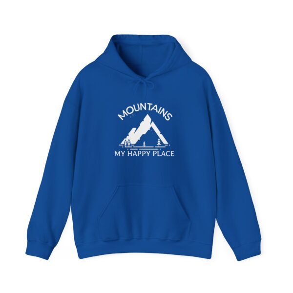 Mountains: My Happy Place | Outdoor Lover | Hiker | Unisex - Hoodie - Image 12