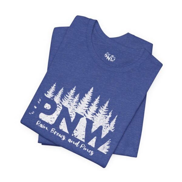 Rains Brews and Pines | Hiking Tee | Outdoors | Unisex - Shirt - Image 16