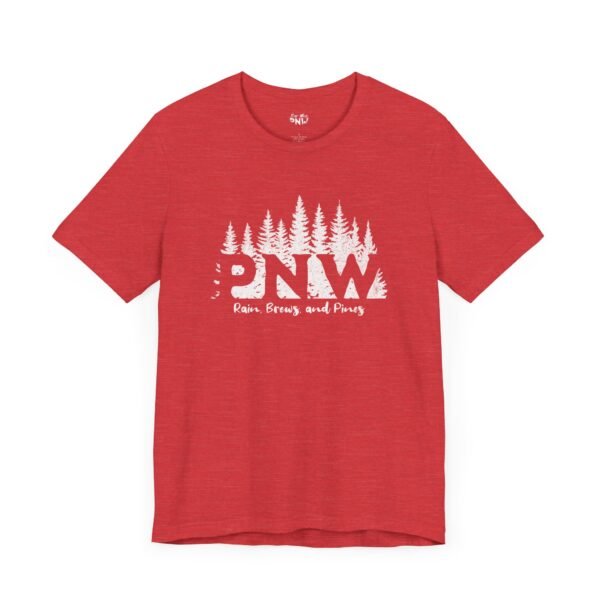 Rains Brews and Pines | Hiking Tee | Outdoors | Unisex - Shirt - Image 21