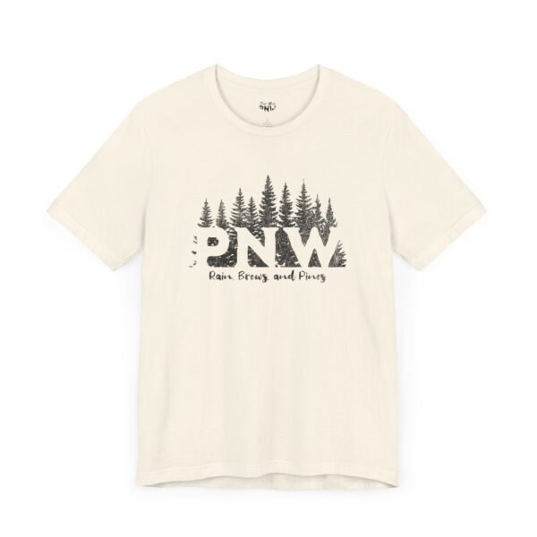 Rains Brews and Pines | Hiking Tee | Outdoors | Unisex - Shirt - Image 9