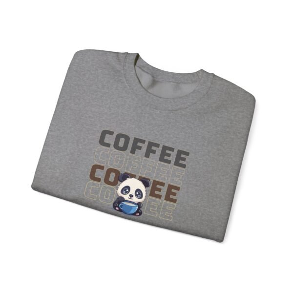 Panda Coffee | Coffee Lover Sweatshirt | Unisex - Sweater - Image 5