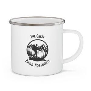 Explorer Rugged Adventure Mug | Hiking Camping – Enamel Mug