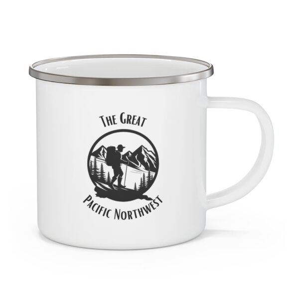 Explorer Rugged Adventure Mug | Hiking Camping - Enamel Mug