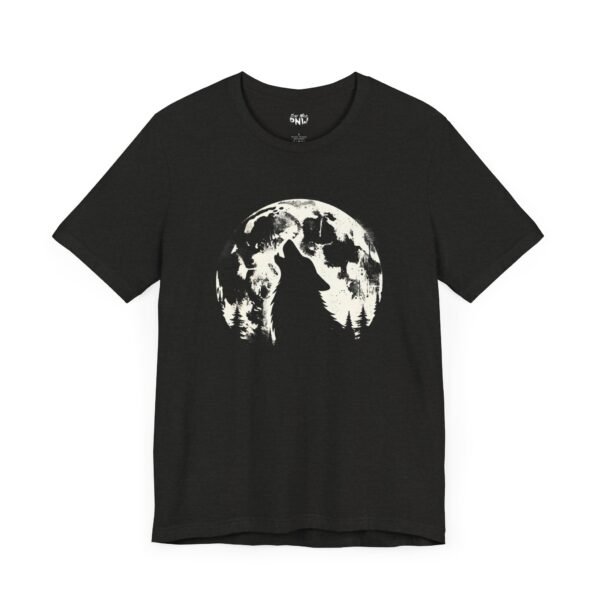 Lunar Echo: Embrace The Call of the Wild | Camping Tee | Unisex - Shirt - Image 3