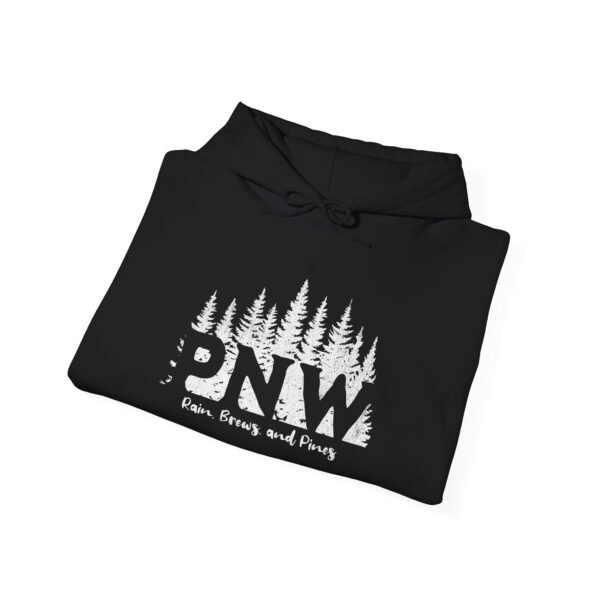 Rain Brews and Pines | Pacific Northwest Sweater | Unisex - Hoodie - Image 7