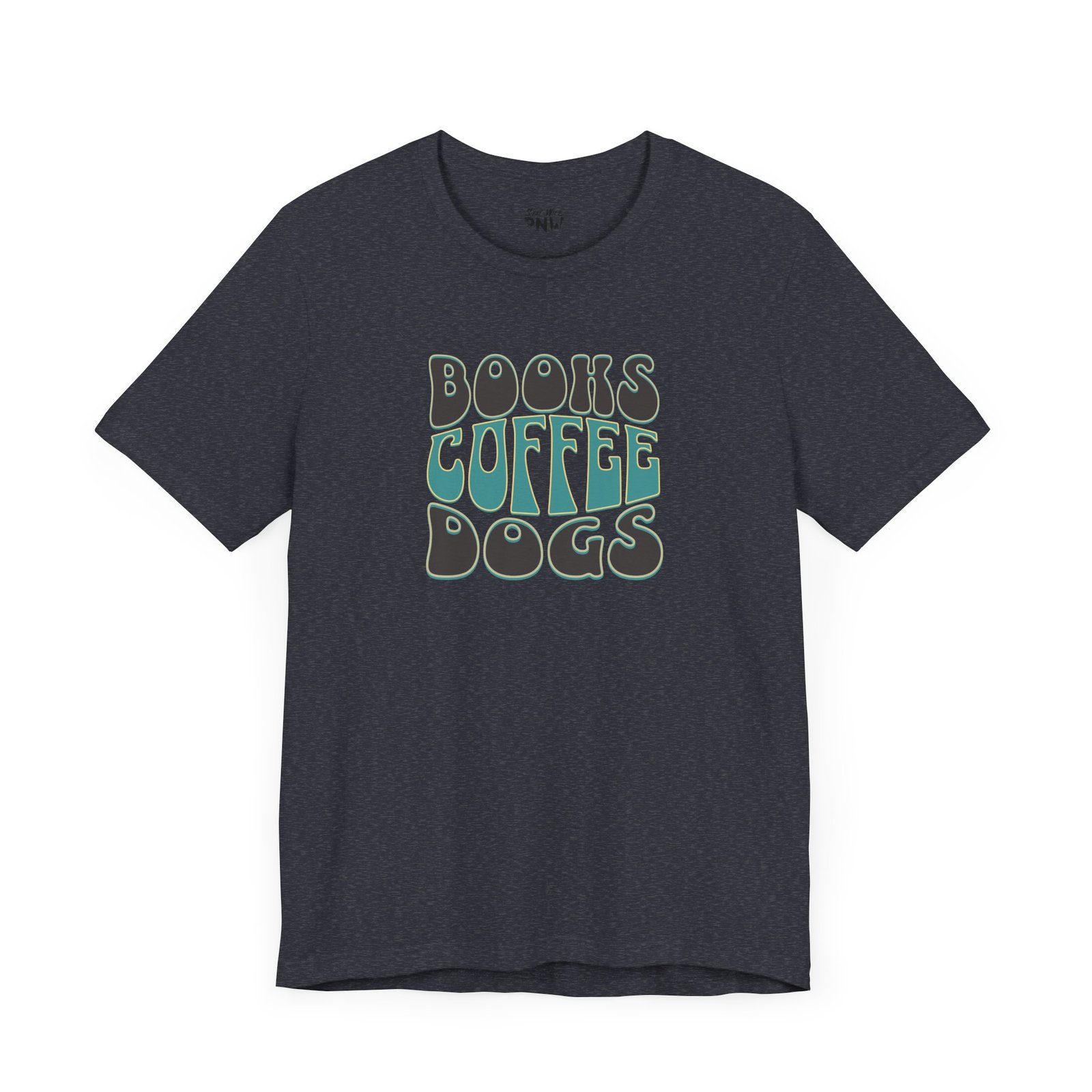 Books Coffee Dogs Retro Style | Dog Lover | Coffee Lover | Unisex - Shirt - Image 12