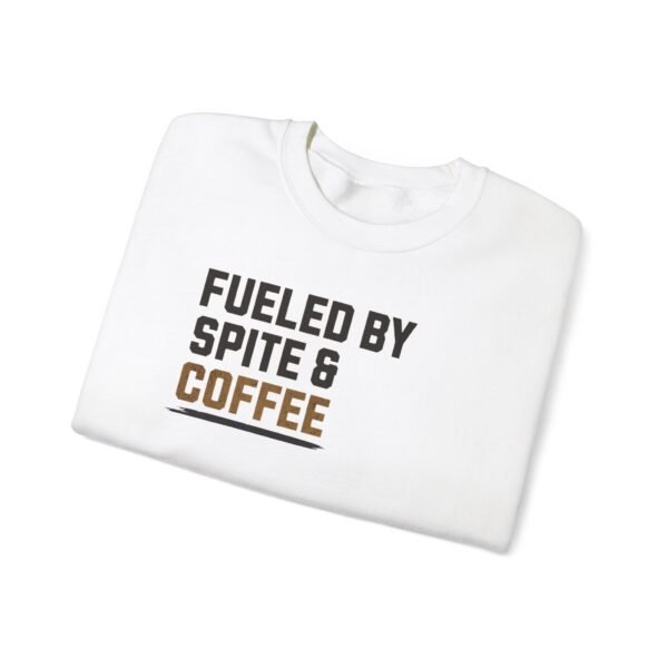 Fueled By Spite & Coffee | Coffee Lover Sweatshirt | Unisex - Sweater - Image 5
