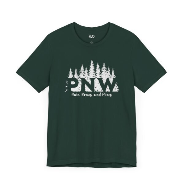 Rains Brews and Pines | Hiking Tee | Outdoors | Unisex - Shirt - Image 12