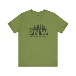 Rains Brews and Pines | Hiking Tee | Outdoors | Unisex – Shirt