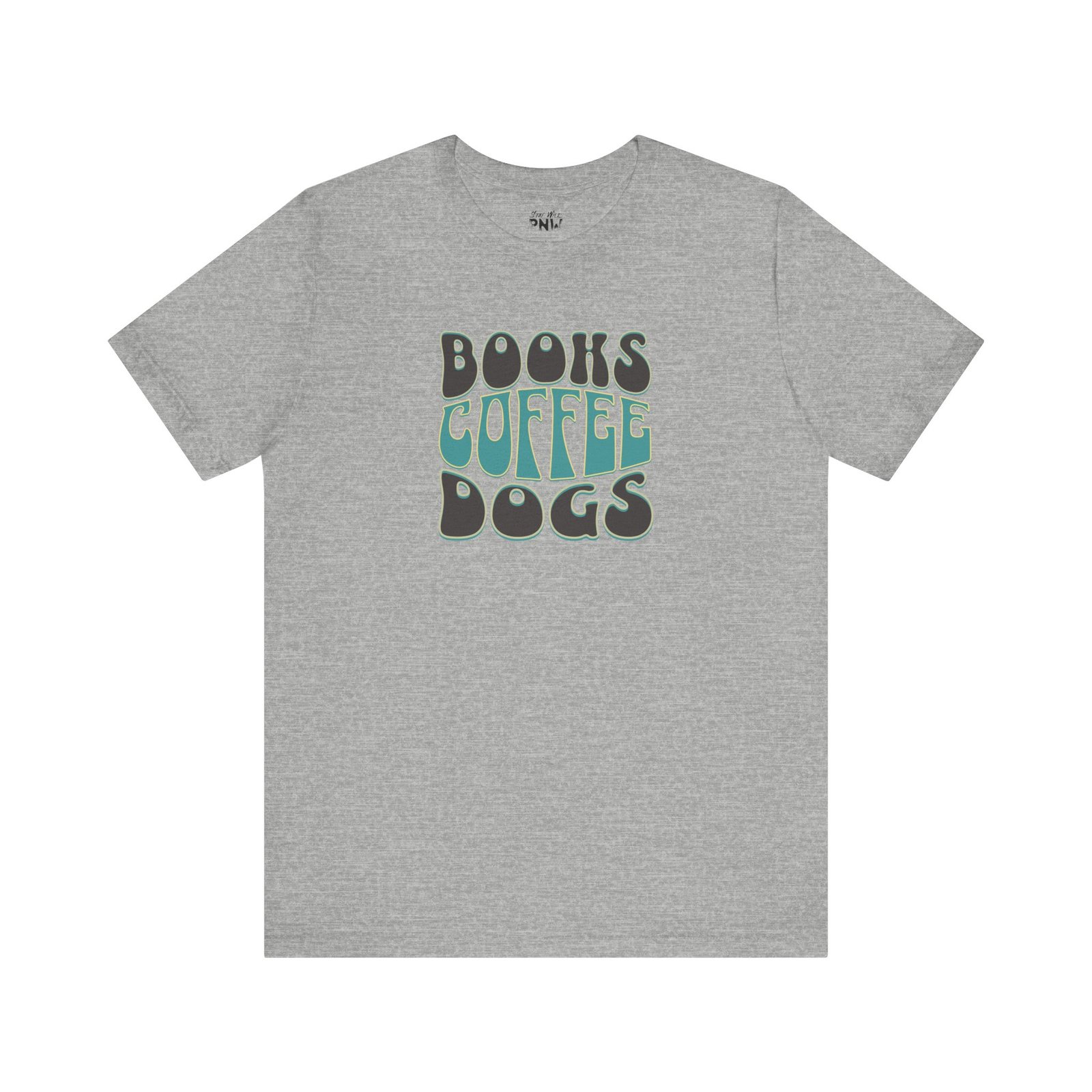 Books Coffee Dogs Retro Style | Dog Lover | Coffee Lover | Unisex - Shirt - Image 5