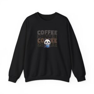 Panda Coffee | Coffee Lover Sweatshirt | Unisex – Sweater