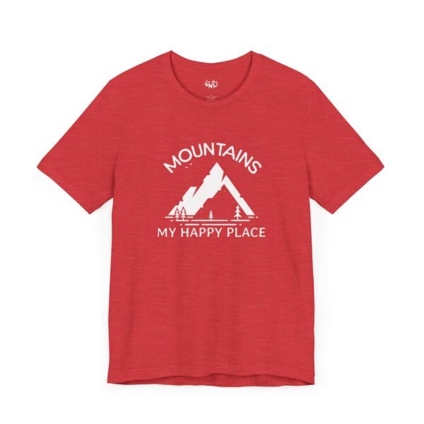 Mountains: My Happy Place | Nature Lover | Outdoor Vibes | Unisex - Shirt - Image 21