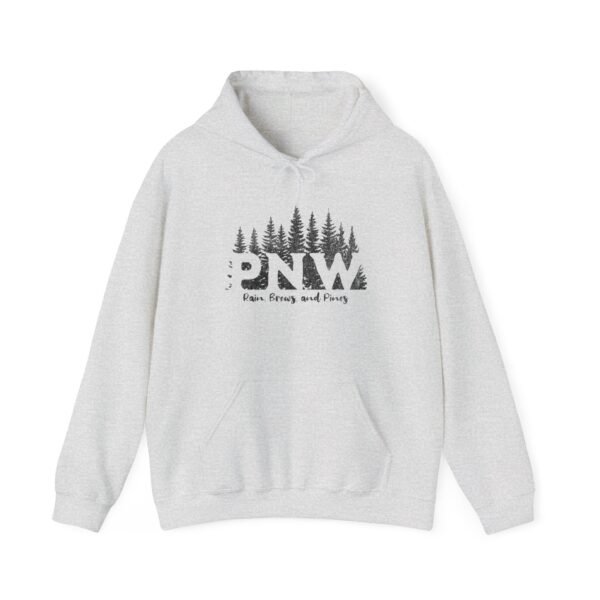 Rain Brews and Pines | Pacific Northwest Sweater | Unisex - Hoodie - Image 4