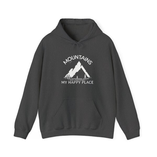 Mountains: My Happy Place | Outdoor Lover | Hiker | Unisex - Hoodie - Image 10