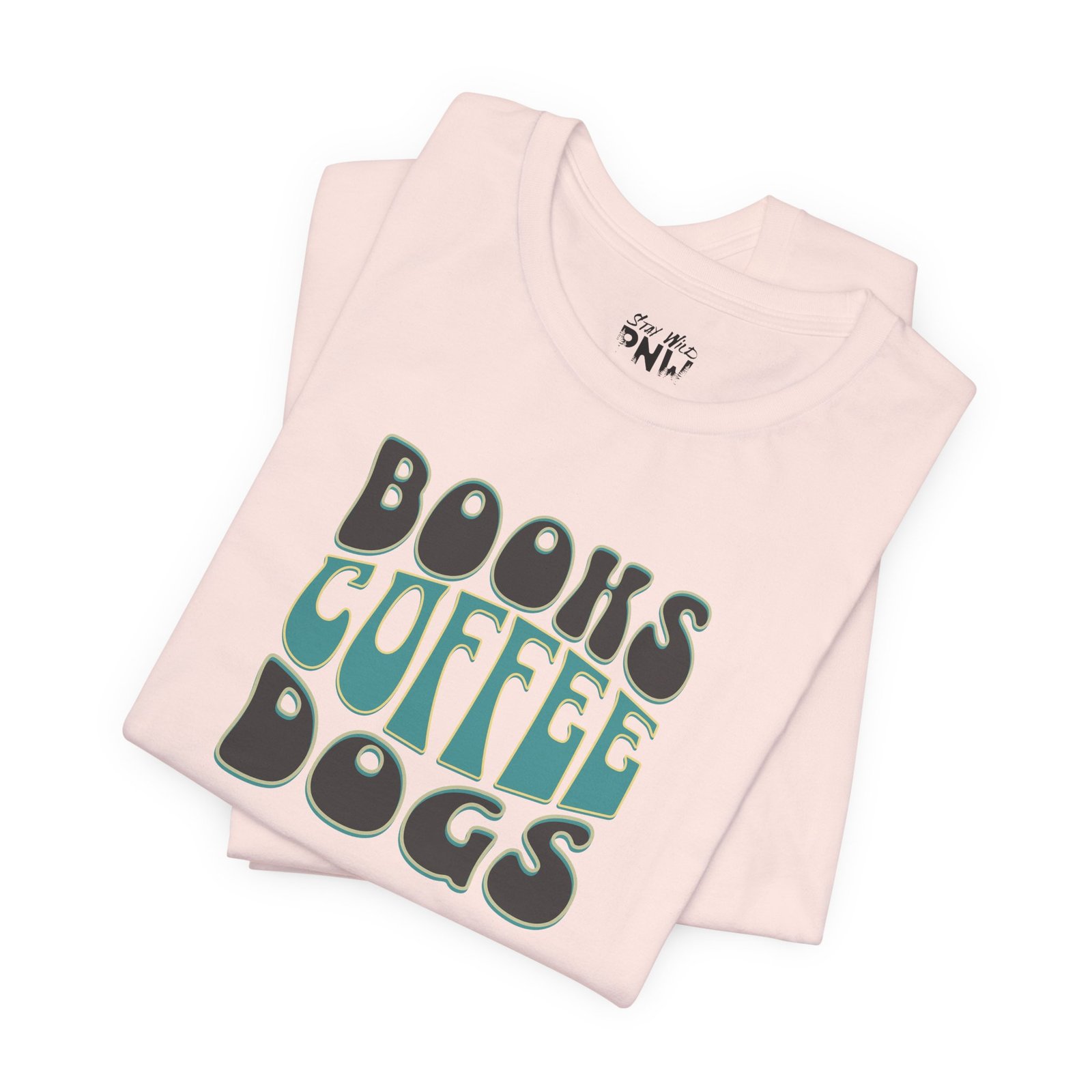 Books Coffee Dogs Retro Style | Dog Lover | Coffee Lover | Unisex - Shirt - Image 16