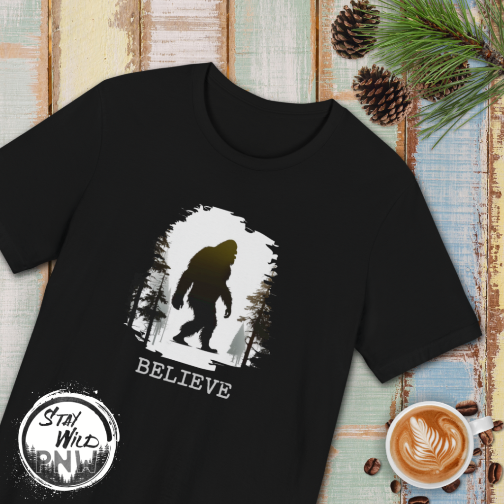 Believe in Bigfoot | Sasquatch Tee | Unisex - Shirt