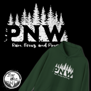 Rain Brews and Pines | Pacific Northwest Sweater | Unisex – Hoodie