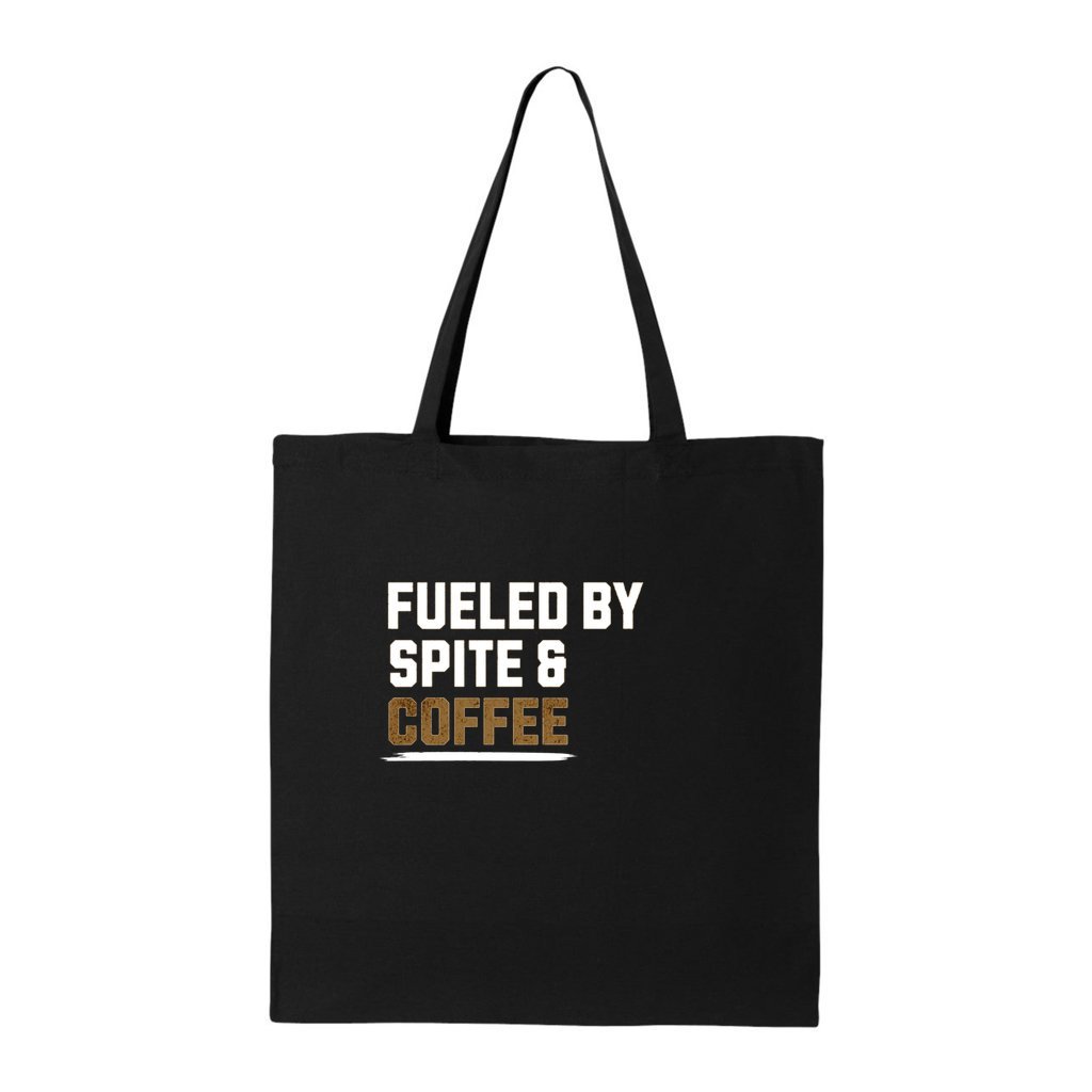 Fueled by Spite & Coffee | Coffee Lover | Farmer's Market Bag - Branson Tote - Image 2