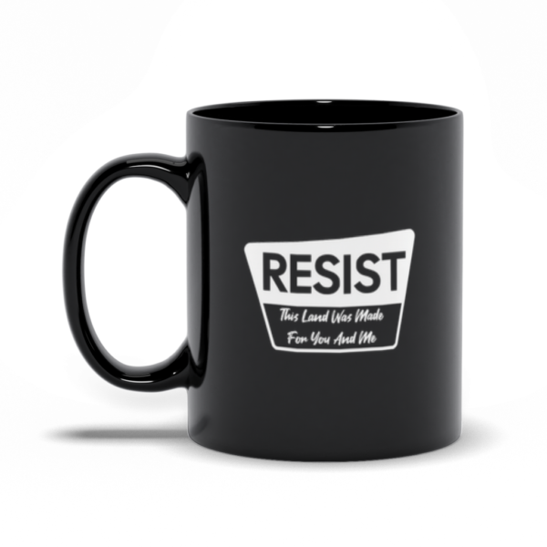 Resist Mug | Sip of Justice | Forest Service - Black Mugs - Image 3