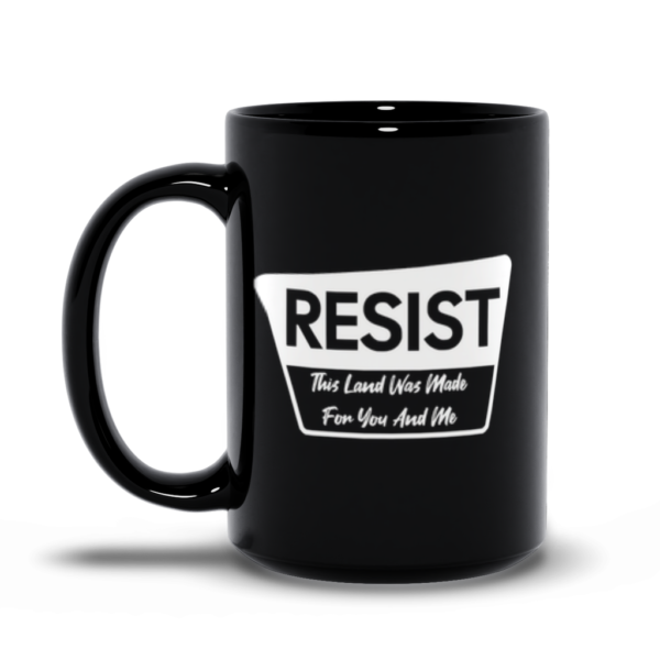 Resist Mug | Sip of Justice | Forest Service - Black Mugs - Image 4