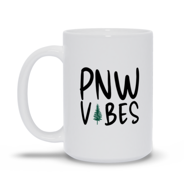 PNW Vibes | Pacific Northwest | Coffee Tea Mug - Mugs - Image 4