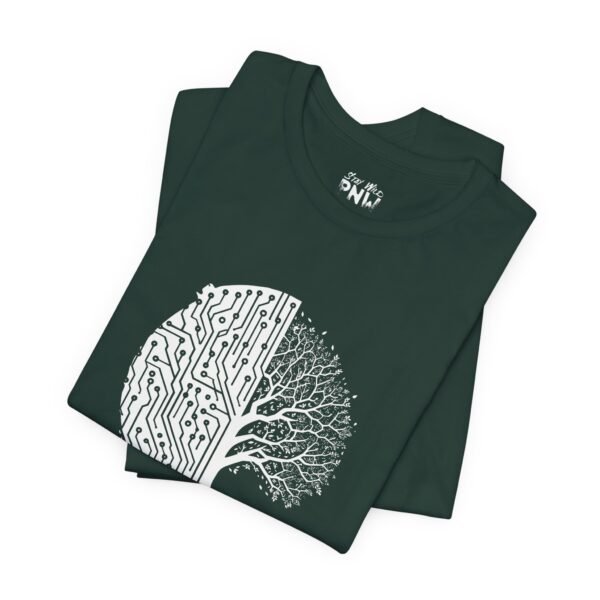 Tree Of Modern Life | Nature Shirt | Tech Tee - Unisex - Shirt - Image 4