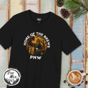 Home Of The Brews: PNW Bigfoot | Beer Shirt | Yeti | Unisex – Shirt