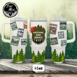 Resist & Refill National Parks 40oz Adventure Tumbler | Tumbler With Straw – 40oz Tumbler