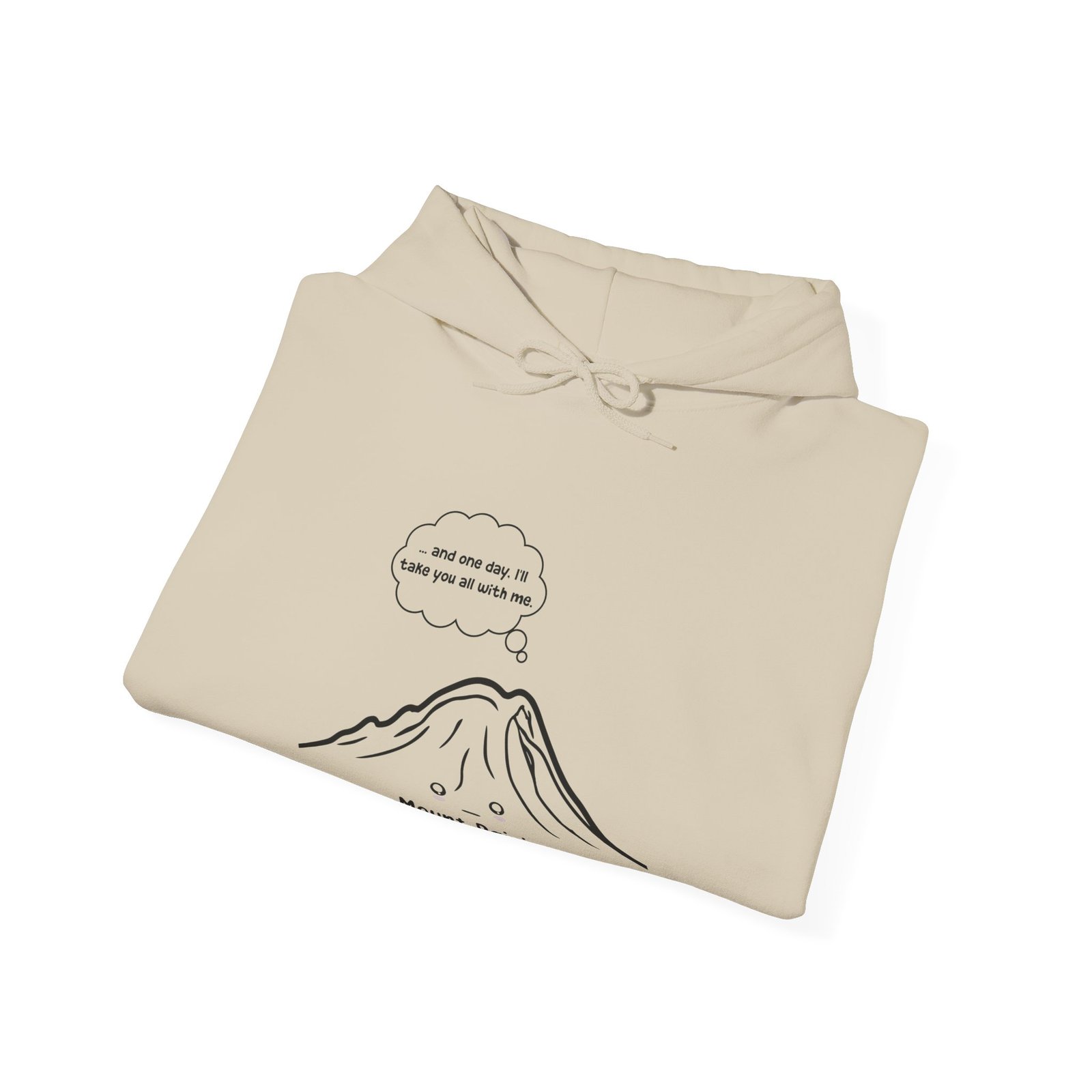 Mount Rainier Dark Humor | PNW Hiking Sweater | Unisex - Hoodie - Image 7