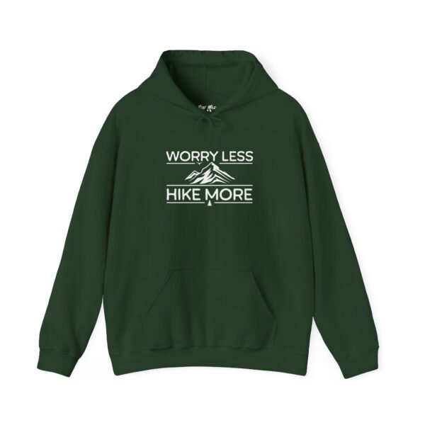 Worry Less Hike More | Funny Hiking Sweater | Pullover Sweatshirt Unisex - Hoodie - Image 11
