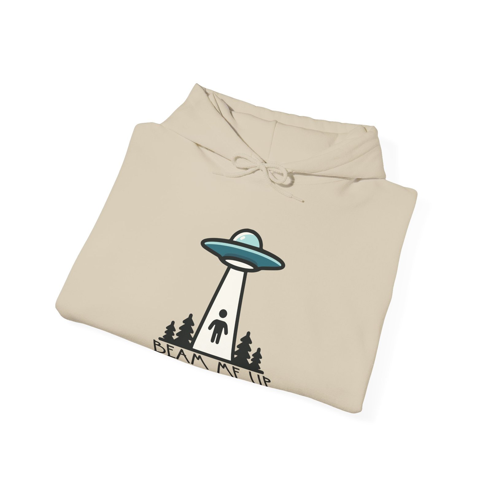 Beam Me Up I've Had Enough | Alien Hoodie | UFO Sweater | Unisex - Hoodie - Image 6