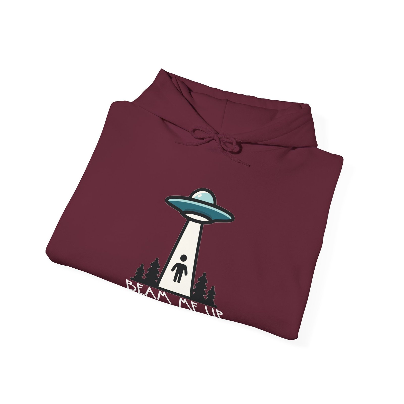 Beam Me Up I've Had Enough | Alien Hoodie | UFO Sweater | Unisex - Hoodie - Image 9