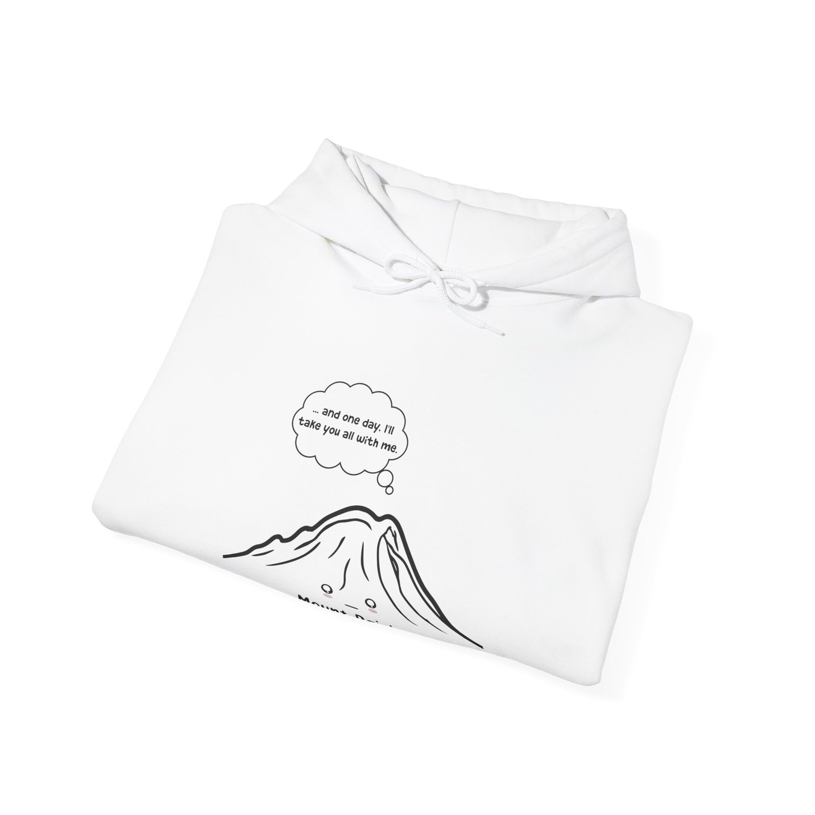 Mount Rainier Dark Humor | PNW Hiking Sweater | Unisex - Hoodie - Image 3