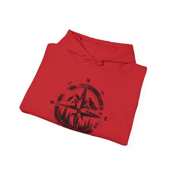 Wander North Compass | Pacific Northwest Vibes | PNW Hooded Sweater Unisex - Hoodie - Image 25