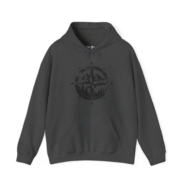 Wander North Compass | Pacific Northwest Vibes | PNW Hooded Sweater Unisex - Hoodie - Image 21