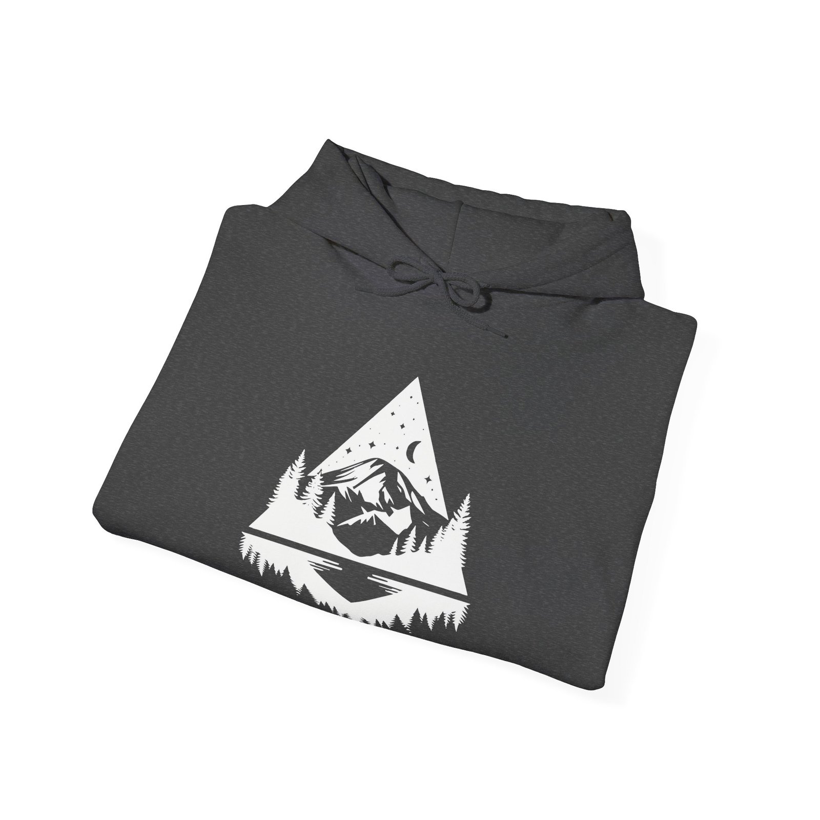 Midnight Rainier Reflection | PNW Hooded Sweater | Pacific Northwest Unisex - Hoodie - Image 15